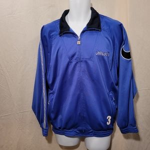 Uhlsport Blue SC Victoria Football Zippered Jacket